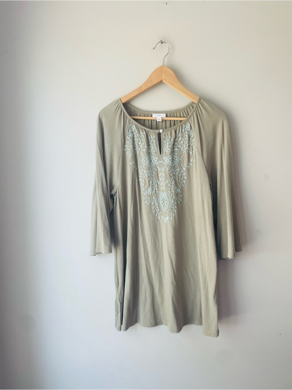 J. Jill Embroidered Tunic